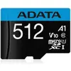 Image de Adata Premier 512GB microSDXC (UHS-I U1, Class 10, V10, A1) (512 Go, microSDXC, U1, UHS-I), Carte mémoire, Noir, Bleu