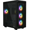 Image de Armoire de Jeu - XPG - BATTLECRUISER II - E-ATX - 4 Ventilateurs ARGB - Verre Trempé Noir