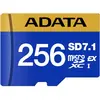 Image de Adata Premier Extreme SD7.1 Express (256 Go, microSD Express, UHS-I), Carte mémoire, Bleu, Jaune