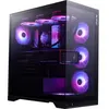 Image de Boîtier PC gaming Xpg INVADER X BTF moyen tour noir ARGB avec panneau latéral verre trempé