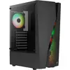 Image de AeroCool Wave-G-BK-v3 bk ATX- ACCM-PV35143.11 (ATX, mATX, Mini-ITX), Boîtier PC, Noir