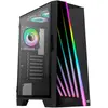 Image de AeroCool Boitier Moyen Tour ATX Mirage V2 RGB avec panneau vitré (Noir) (ATX, mATX, Mini-ITX), Boîtier PC, Noir
