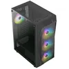 Image de AEROCOOL Boitier Moyen Tour ATX Falcon A v2 RGB avec panneau vitré (Noir)