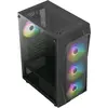Image de AeroCool Falcon ARGB (ATX, mATX, Mini-ITX), Boîtier PC, Noir