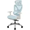 Image de Thunder X3, Chaise de bureau, ThunderX3 XTC Ergonomischer Bürostuhl - weiss/blau