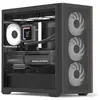 Image de AeroCool D301A (mATX, Mini-ITX), Boîtier PC, Marron, Noir