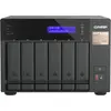 Image de QNAP QVP-63B 8-CH 6 BAIES (1 x 16 TB), NAS, Noir