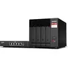 Image de QNAP TS-473A + QSW-1105-5T Bundle Pack (0 TB), NAS, Noir