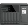 Image de QNAP TVS-H877AX-R5-16G Ryzen 5 Pro 7645 8-Bay NAS 16GB UDIMM DDR5 non-ECC 2x2.5 GbE + 2x10GBASE-T, NAS, Noir
