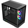 Image de Fortron FSP M581-BA/Tour Midi/Transparente/Noir, Boîtier PC, Noir, Transparent
