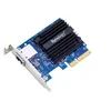 Image de Synology E10G18-T1 - Adaptateur réseau - PCIe 3.0 x4 profil bas - 10Gb Ethernet x 1 - pour Disk Station DS1618; RackStation RS1219, RS2418, RS2818, RS3618, RS818