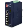 Image de Planet Commutateur Ethernet industriel à 5 ports avec 4 PoE -4075 (5 ports), Switch réseau, Noir