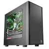 Image de Thermaltake Versa H17 Window - Tour - micro ATX - panneau latéral fenêtré - pas d'alimentation (PS/2) - noir - USB/Audio