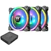 Image de Thermaltake TT Riing Trio 14 RGB (140 mm, 3x), Ventilateur PC, Noir