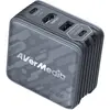 Image de AVerMedia Station d'accueil, Core GO (GC313) Black, 100W GaN, HDMI (100 W, 4 ports), Chargeur USB, Noir