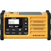 Image de Radio dextérieur Sangean Survivor DAB DAB+, FM radio durgence fonction de charge de la batterie, lampe de poche, rechargeable, manivelle, panneau solaire jaune