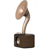 Image de Sangean WR-45X Gold Radio de table FM AUX, Bluetooth rechargeable noir, or