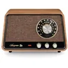 Image de Radio Sangean WR-101 AM FM Bluetooth AUX Noyer Vintage
