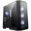 Image de Boîtier PC gaming MSI MAG PANO M100R PZ moyen tour noir ARGB avec panneau latéral verre trempé