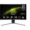 Image de MSI MAG 27CQ6PF - Écran LED - jeux - incurvé - 27" - 2560 x 1440 WQHD @ 180 Hz - Rapid VA - 300 cd/m² - 5000:1 - 0.5 ms - 2xHDMI, DisplayPort - noir métallisé