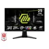 Image de MSI MAG 255XF - Écran LED - jeux - 25" (24.5" visualisable) - 1920 x 1080 Full HD (1080p) @ 300 Hz - Fast IPS - 250 cd/m² - 1000:1 - 0.5 ms - 2xHDMI, DisplayPort - noir métallisé