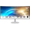 Image de MSI PRO MP341CQWDE (3440 x 1440 pixels, 34"), Moniteur, Blanc