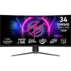 Image de MSI MPG 346CQRF X24 - Écran LED - jeux - incurvé - 34" - 3440 x 1440 UWQHD @ 240 Hz - Rapid VA - 400 cd/m² - 4000:1 - DisplayHDR 400 - 0.5 ms - 2xHDMI, DisplayPort, USB-C - noir