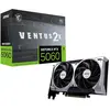 Image de MSI GeForce RTX 5060 Ventus 2X OC (8 Go, GDDR7), Carte graphique, Noir, Argent