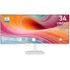 Image de MSI PRO MP341CQW E12 (3440 x 1440 pixels, 34"), Moniteur, Noir, Blanc