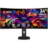 Image de MSI MAG 341CQP QD-OLED X28 (3440 x 1440 pixels, 34"), Moniteur, Noir