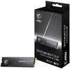 Image de MSI SSD 2TB Spatium M571 (M.2 2280) PCIe Gen5 x4 NVMe (2000 Go, M.2 2280), SSD