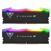 Image de PATRIOT Kit Barrettes mémoire 32Go (2x16Go) DIMM DDR5 Viper Xtreme 5 RGB 7600MHz (Noir)