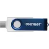 Image de Patriot Xporter X550 128GB (bleu/blanc, USB-A et USB-C 3.2 Gen 1) (128 Go, USB-A, USB-C), Clé USB, Bleu, Blanc