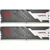 Image de Patriot DDR5 PC6400 48 Go 2x24 Viper Venom CL30 (2 x 24 Go, 6400 MHz, RAM DDR5), Mémoire vive, Noir, Blanc