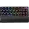 Image de ASUS ROG Strix Scope II 96 sans fil (FR, Filaire, Sans fil), Clavier, Noir