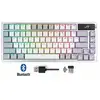 Image de Clavier mécanique Asus ROG Azoth White - PBT keycaps, ABS, Métal - Moonlight White - 1,186 kg