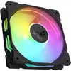 Image de ASUS Fan TUF GAMING TR120 FAN ARGB BLK 3IN1 (120 mm, 3x), Ventilateur PC, Multicolore, Noir