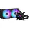 Image de ASUS ROG STRIX LC III 240 ARGB, Refroidissement liquide CPU, Noir, Multicolore