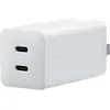Image de ASUS AC65-05 2C GAN CHARGER/WH/UE (65 W, 2 ports), Chargeur USB, Blanc