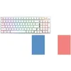 Image de ASUS ROG Strix Scope II 96 Wireless Blanc - Clavier mécanique gaming - tri-mode, commandes multifonctions, Switchs & stabilisateurs ROG NX Snow et Hot-swap, 3 angles d'inclinaison et repose-poignets, AZERTY
