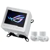 Image de Waterblock CPU ASUS ROG RYUJIN III blanc avec écran LCD couleur de 3,5"