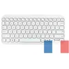 Image de ASUS KW100 Marshmallow   Clavier Sans Fil Compact Bluetooth 75%   AZERTY   Blanc, Ultra Silencieux, 3 Appareils, Autonomie 24 Mois, Touches Ciseaux, Compatible Windows/Mac/iOS