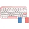 Image de ASUS KW100 Marshmallow   Clavier Sans Fil Compact Bluetooth 75%   AZERTY   Rose, Ultra Silencieux, 3 Appareils, Autonomie 24 Mois, Touches Ciseaux, Compatible Windows/Mac/iOS