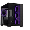 Image de ASUS A32 PLUS - Boîtier ATX - panneau latéral fenêtré (verre trempé) - pas d'alimentation (ATX) - noir - USB/Audio