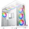 Image de Xigmatek Boitier Moyen Tour E-ATX Aqua Ultra RGB avec panneaux vitrés (Blanc) (ATX, E-ATX, mATX, Mini-ITX), Boîtier PC, Blanc