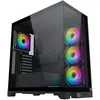Image de Xigmatek Boitier Moyen Tour ATX Endorphin Ultra RGB avec panneaux vitrés (Noir) (ATX, mATX, Mini-ITX), Boîtier PC, Noir