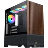 Image de Xigmatek Boitier Moyen Tour ATX Endorphin WD RGB avec panneaux vitrés (Noir) (ATX, mATX, Mini-ITX), Boîtier PC, Noir