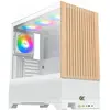 Image de Xigmatek Boitier Moyen Tour ATX Endorphin WD RGB avec panneaux vitrés (Blanc) (ATX, E-ATX), Boîtier PC, Blanc