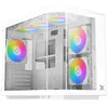 Image de Xigmatek Boitier Mini Tour Micro ATX Cubi M RGB avec panneaux vitrés (Blanc)
