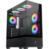 Image de Boîtier PC - Alphard - Moyen tour - E-ATX - Verre trempé - ARGB - Noir